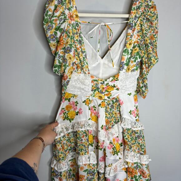 For Love & Lemons Rosalyn Mini Dress - Picture 4 of 11